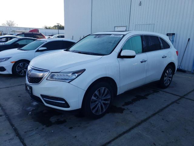 ACURA MDX TECHNO 2016 5fryd3h40gb001367