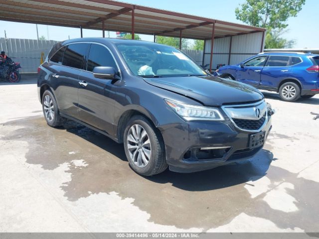 ACURA MDX 2016 5fryd3h40gb008335