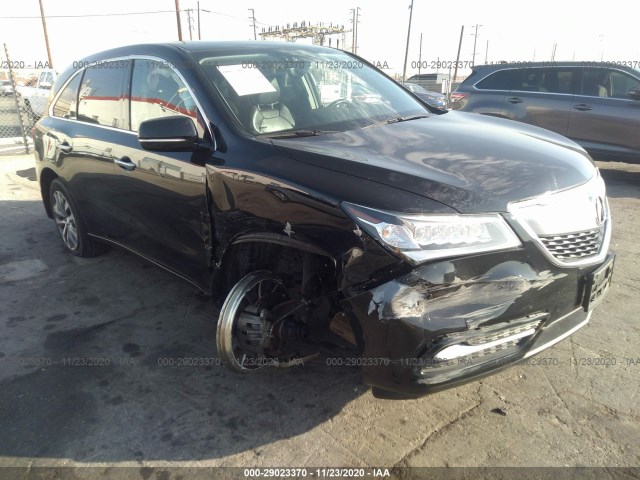 ACURA MDX 2016 5fryd3h40gb013549