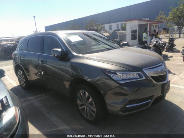 ACURA MDX 2016 5fryd3h40gb013678