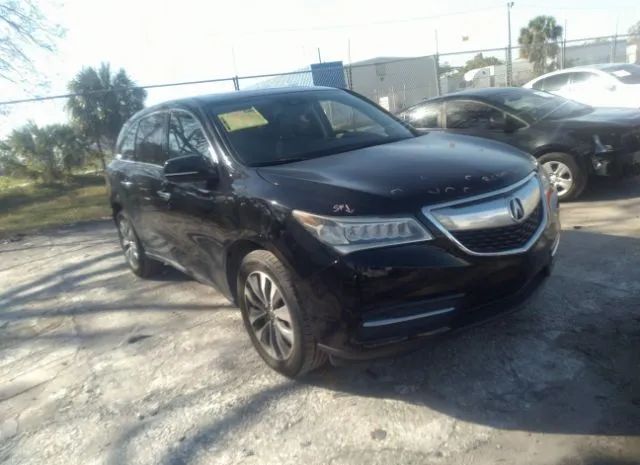 ACURA MDX 2016 5fryd3h40gb015074