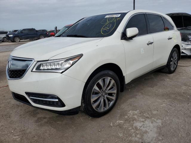 ACURA MDX TECHNO 2016 5fryd3h40gb019254