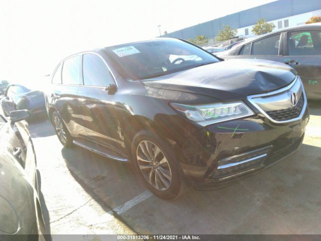 ACURA MDX 2014 5fryd3h41eb005294