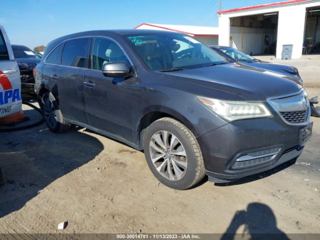 ACURA MDX 2014 5fryd3h41eb006686