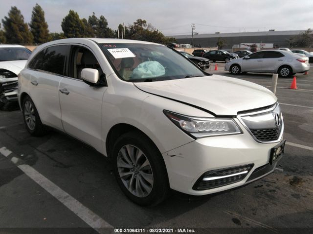 ACURA MDX 2014 5fryd3h41eb009751