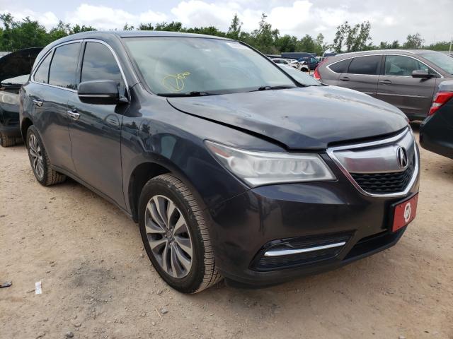 ACURA MDX TECHNO 2014 5fryd3h41eb018529