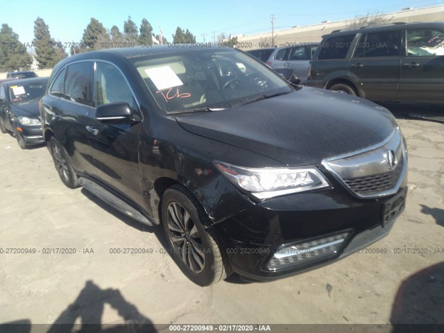 ACURA MDX 2014 5fryd3h41eb019566