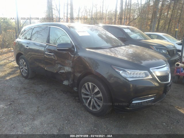 ACURA MDX 2015 5fryd3h41fb005166