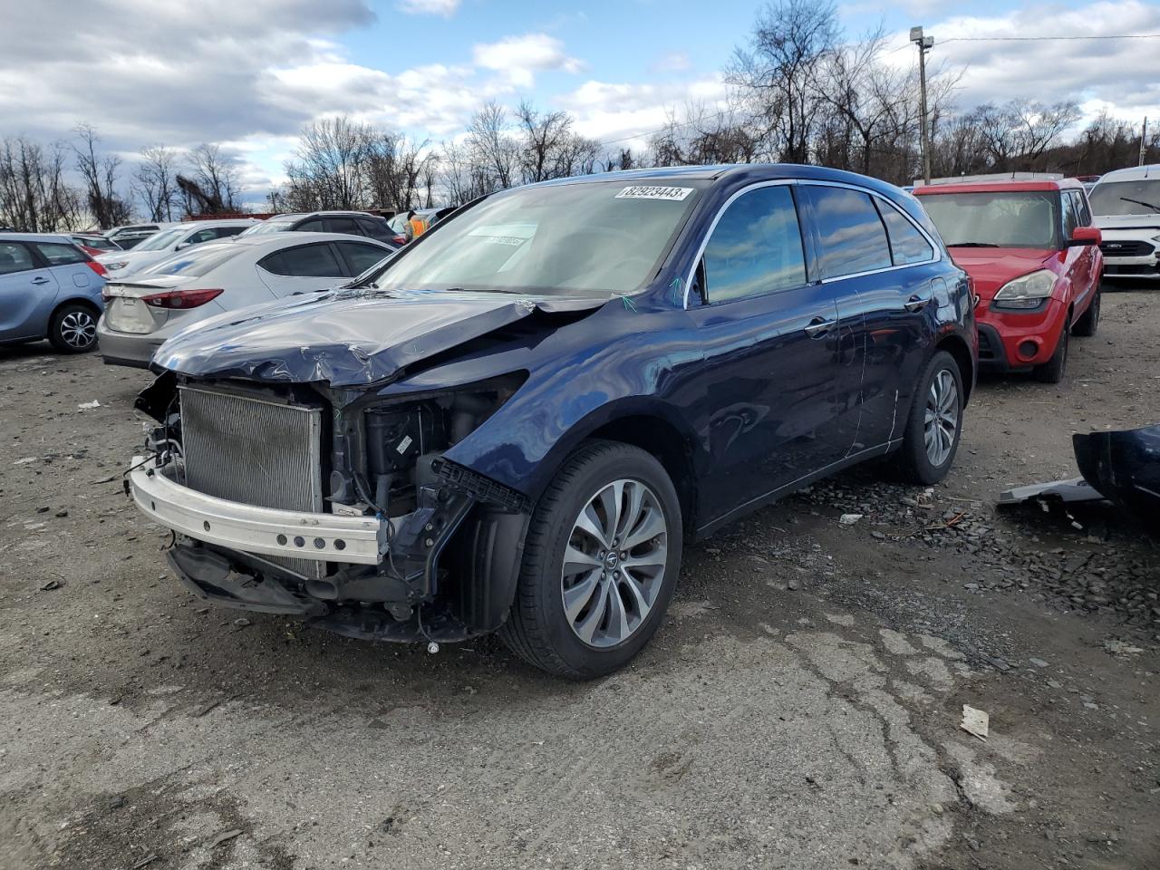 ACURA MDX 2016 5fryd3h41gb008201