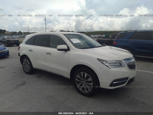 ACURA MDX 2016 5fryd3h41gb012488