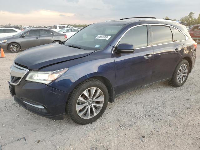 ACURA MDX 2016 5fryd3h41gb013303