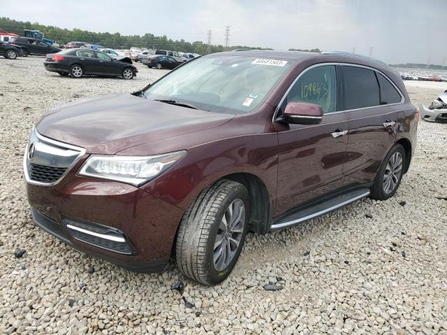 ACURA MDX 2016 5fryd3h41gb014144