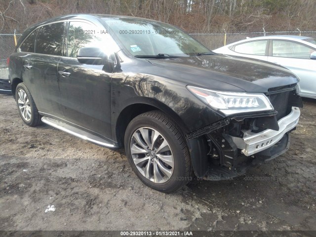 ACURA MDX 2014 5fryd3h42eb009497