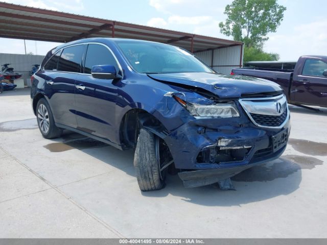 ACURA MDX 2015 5fryd3h42fb006536