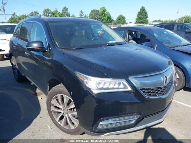 ACURA MDX 2015 5fryd3h42fb010327