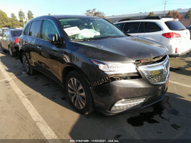 ACURA MDX 2016 5fryd3h42gb007705