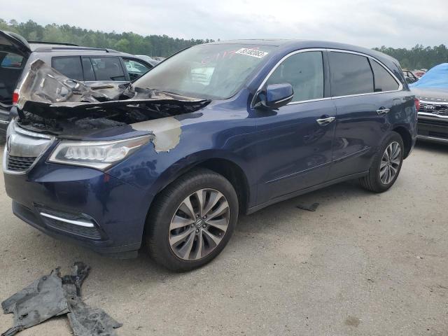 ACURA MDX TECHNO 2016 5fryd3h42gb011737