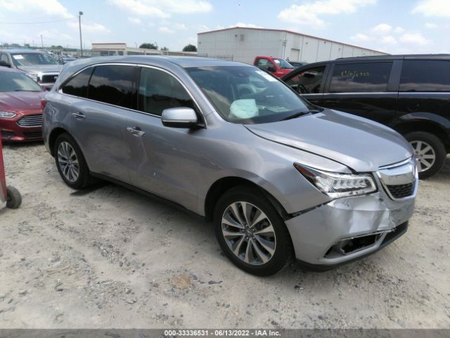 ACURA MDX 2016 5fryd3h42gb013780