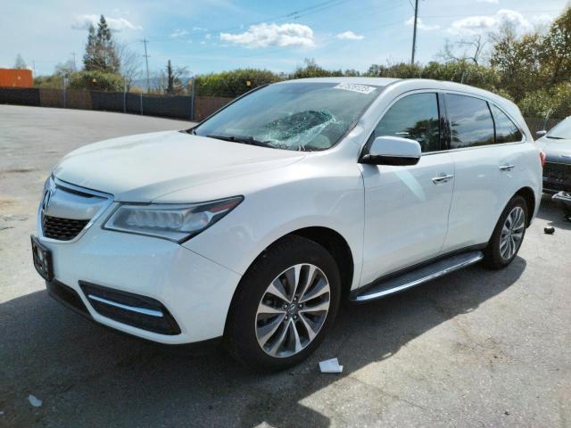 ACURA MDX TECHNO 2016 5fryd3h42gb014105