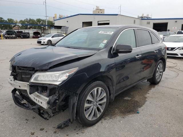 ACURA MDX TECHNO 2016 5fryd3h42gb015450