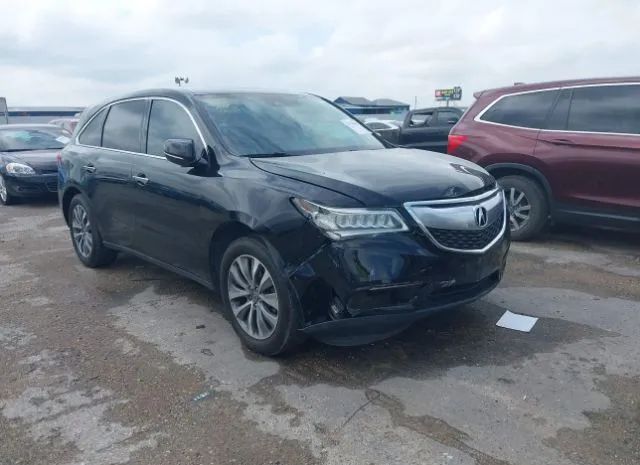 ACURA MDX 2016 5fryd3h42gb016517