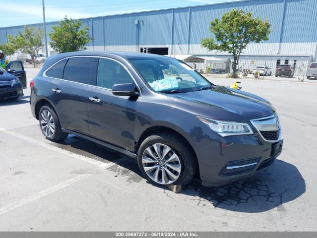 ACURA MDX 2016 5fryd3h42gb019028