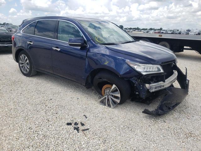 ACURA MDX TECHNO 2016 5fryd3h42gb021524