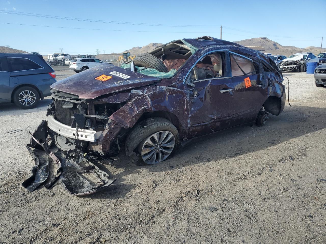 ACURA MDX 2014 5fryd3h43eb008357