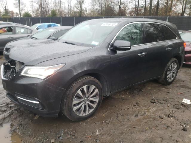 ACURA MDX TECHNO 2015 5fryd3h43fb008263