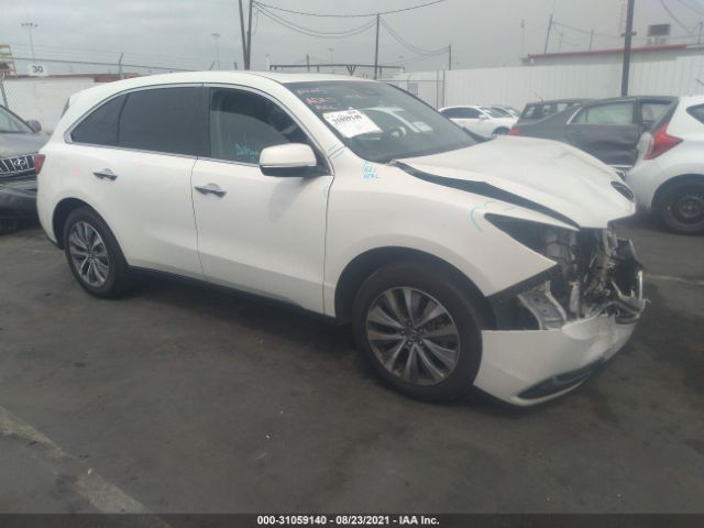 ACURA MDX 2016 5fryd3h43gb016011