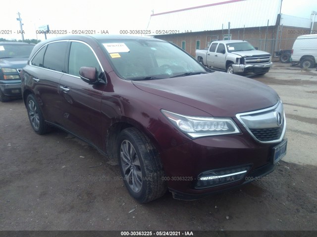 ACURA MDX 2014 5fryd3h44eb015446