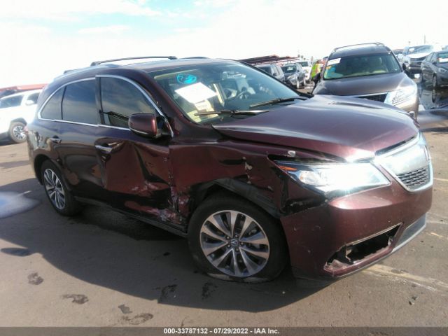 ACURA MDX 2014 5fryd3h44eb020856