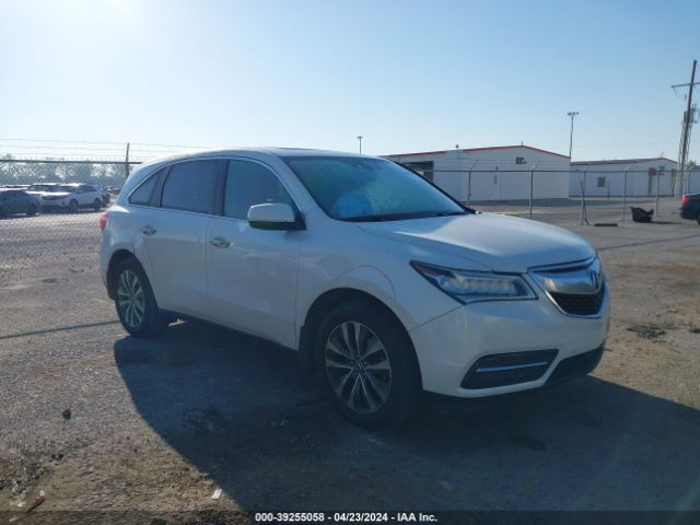 ACURA MDX 2015 5fryd3h44fb003024