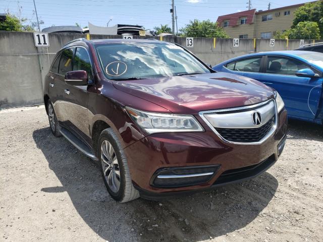 ACURA MDX 2016 5fryd3h44gb002537