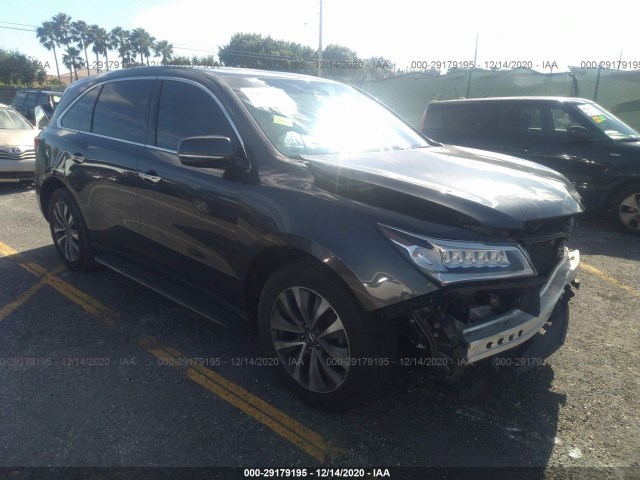 ACURA MDX 2016 5fryd3h44gb004529