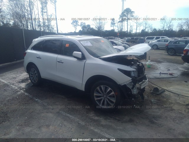 ACURA MDX 2016 5fryd3h44gb015675