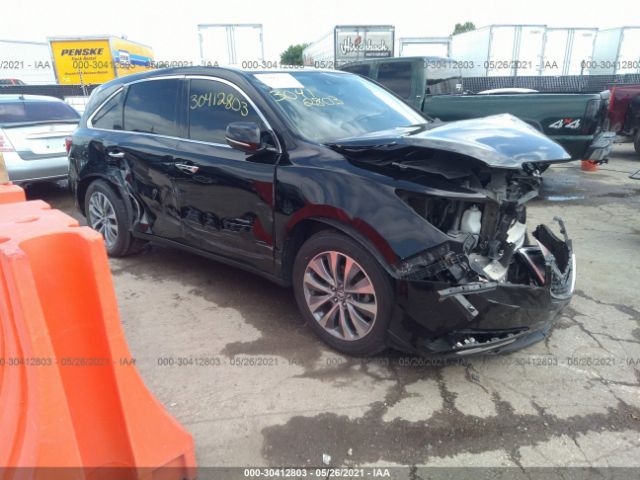 ACURA MDX 2014 5fryd3h45eb005279