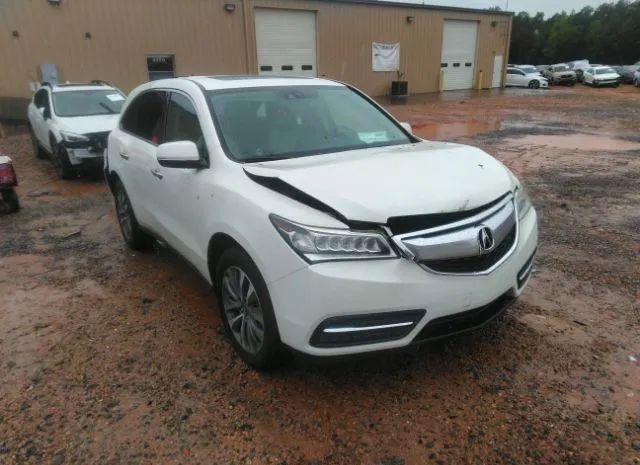 ACURA MDX 2014 5fryd3h45eb008912