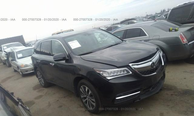 ACURA MDX 2014 5fryd3h45eb014595