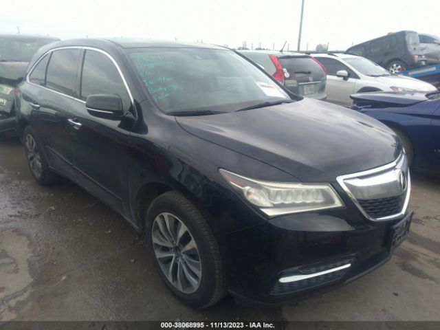 ACURA MDX 2014 5fryd3h45eb014922