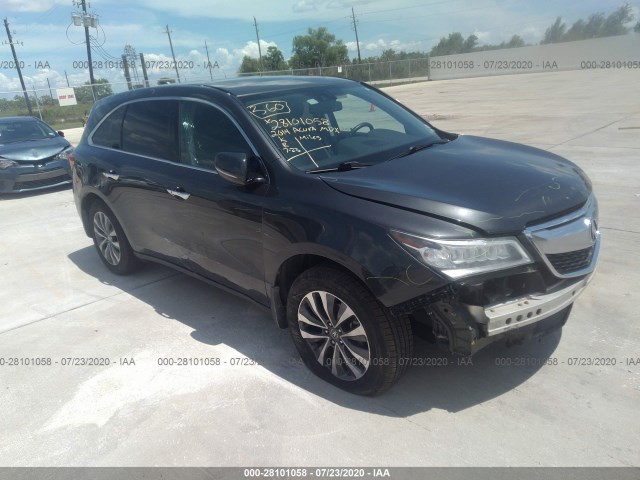 ACURA MDX 2014 5fryd3h45eb017898