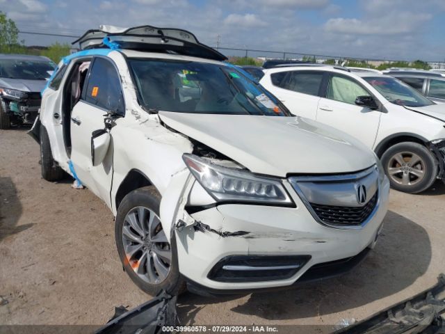 ACURA MDX 2016 5fryd3h45gb014311