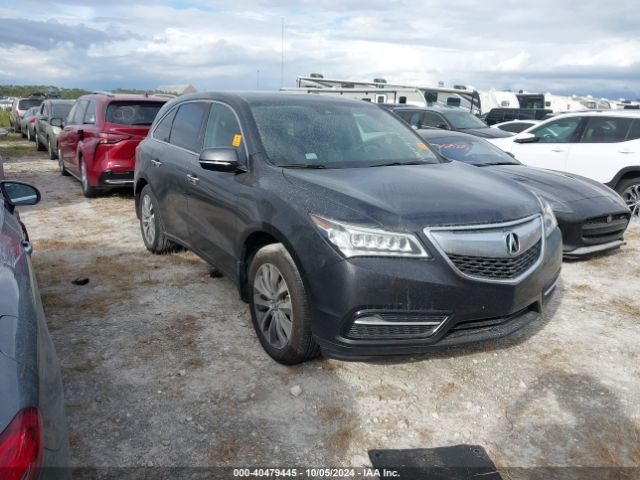 ACURA MDX 2016 5fryd3h45gb015846