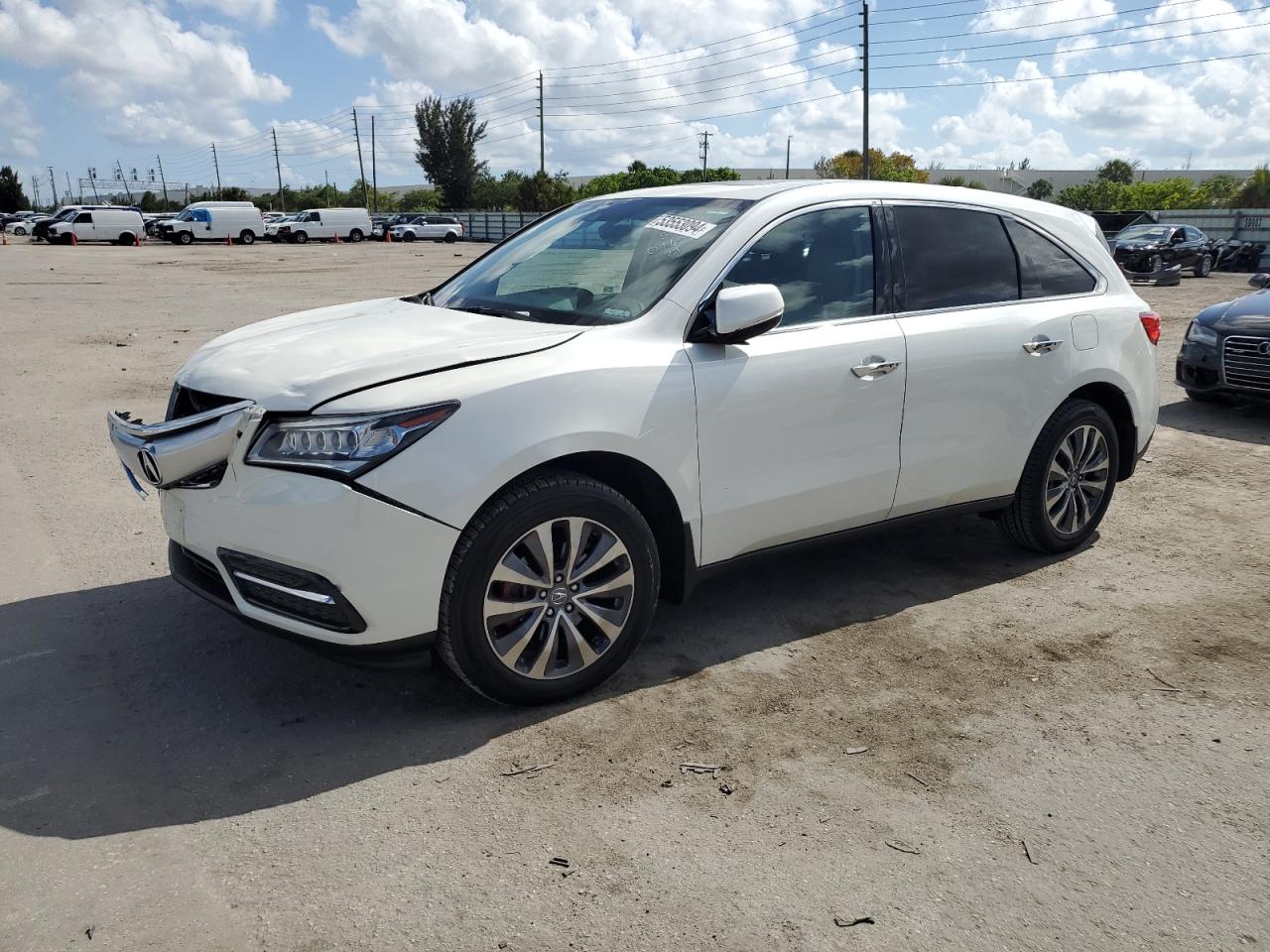 ACURA MDX 2014 5fryd3h46eb016226