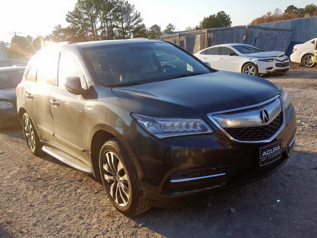 ACURA MDX TECHNO 2015 5fryd3h46fb003610