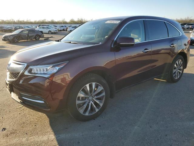 ACURA MDX TECHNO 2015 5fryd3h46fb011349