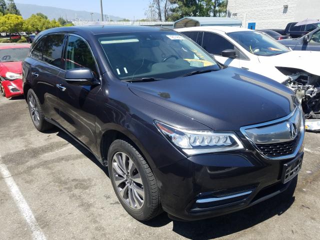 ACURA MDX TECHNO 2015 5fryd3h46fb014638