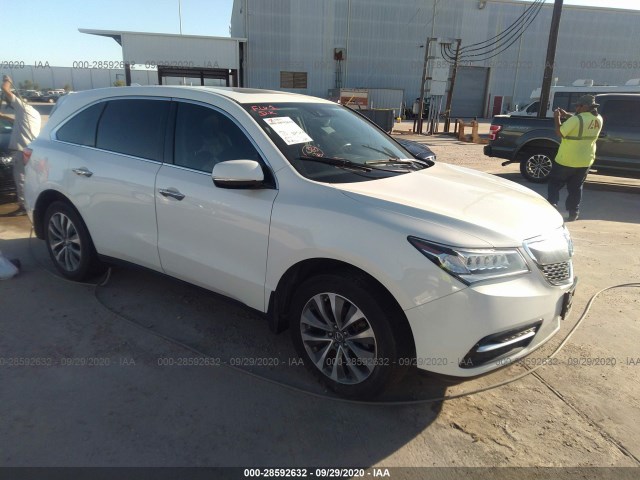 ACURA MDX 2016 5fryd3h46gb016942