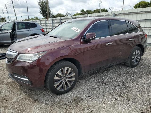 ACURA MDX TECHNO 2016 5fryd3h47gb001236