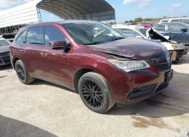 ACURA MDX 2016 5fryd3h47gb018506